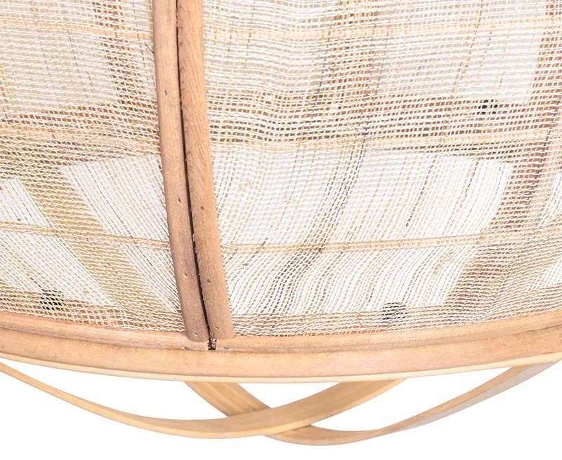 Ориенталски висящ аплик кафяв 58 см - Pascal