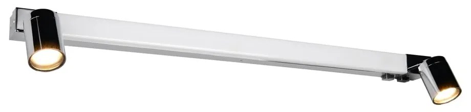 LED стенна лампа в лъскаво сребристо Enrico – Trio