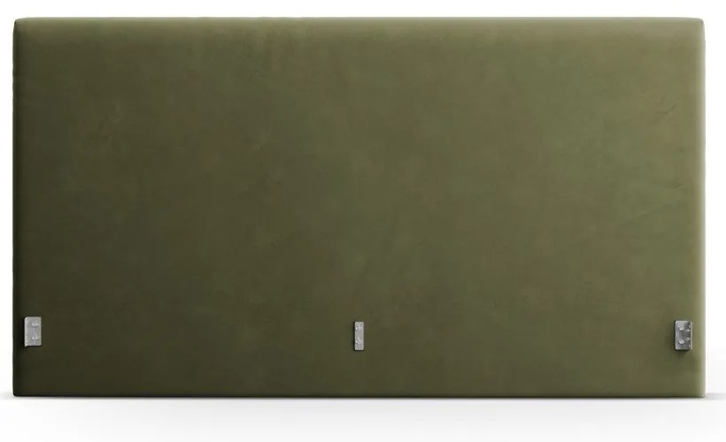 Зелена тапицирана табла за легло 150,5x100 cm Remo – Micadoni