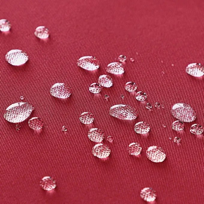 Градински LED соларен алуминиев чадър Miami - 270 см, червен, UV 80+