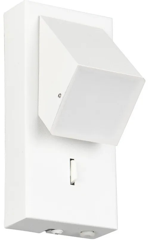 Бяла LED стенна лампа Raglan – Trio