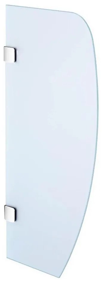 Sapho - Разделителна преграда за писоари 40x80 cm матово стъкло