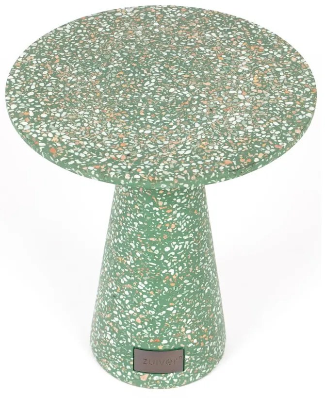 Зелена сгъваема маса, подходяща за използване на открито , ø 41 cm Victoria - Zuiver