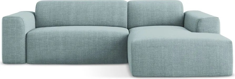 Син ъглов диван (десен ъгъл) Keli – Makamii