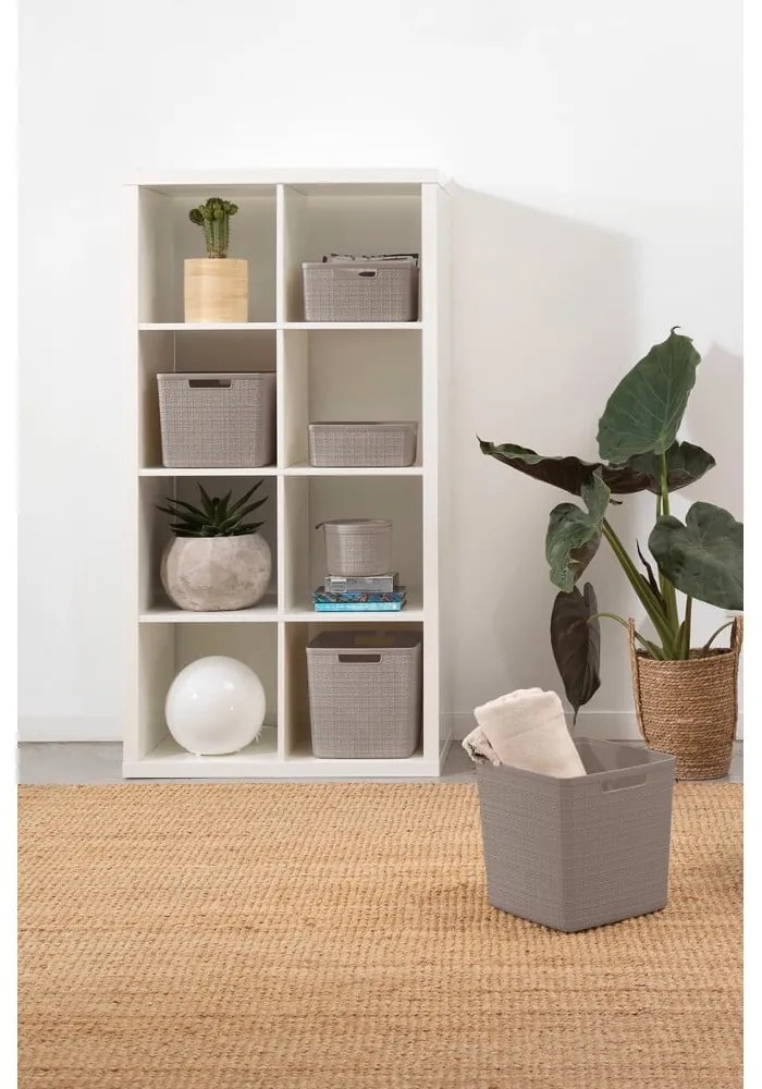 Пластмасова кошница за съхранение 36x28x23 cm Jute L – Curver