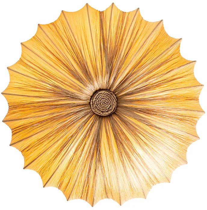 Японски таванен полилей бежов 60см 5-светлинен - Plu