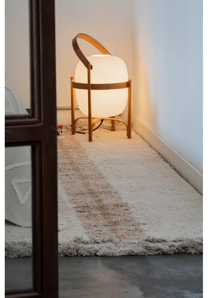 Памучна пътека в тухлен и бежов цвята 80x230 cm Duetto Toffee – Lorena Canals