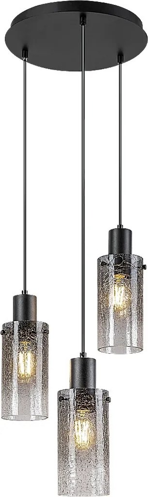 Rabalux Fumea Висящи осветителни тела IP20 E27 3x MAX 60W K 72038