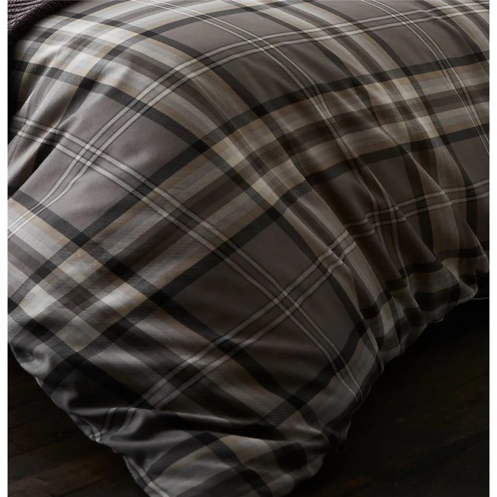 Сиво спално бельо , 200 x 200 cm Kelso - Catherine Lansfield