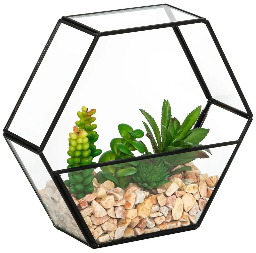 Изкуствено растение atmosphera Pia Terrarium, 20 cm