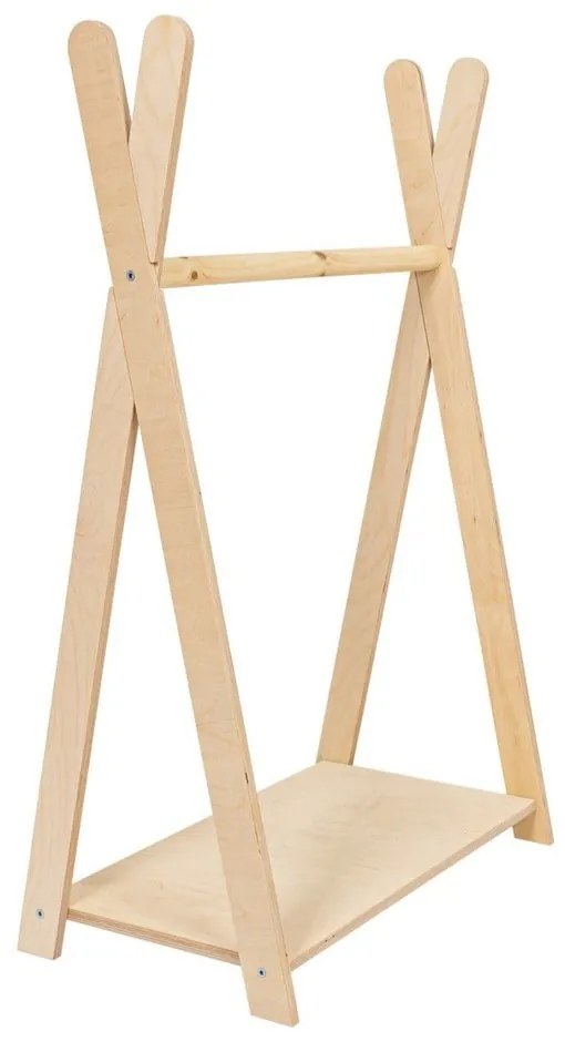 Детска закачалка от декор от бор в естествен цвят 98x97 cm Montessori – Meowbaby