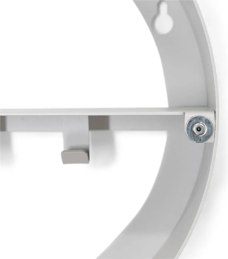 Кафяво-сив метален стенен/с огледало шкаф за баня 35x35 cm Sonnet – Spinder Design