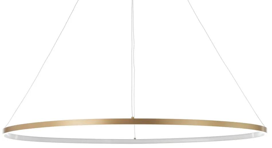 Висяща лампа в златист цвят, височина 92 cm Oval Ring - Tomasucci