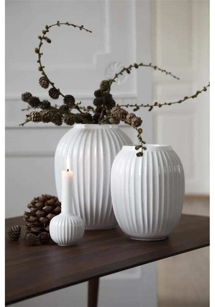 Свещник от бял порцелан Hammershoi, ⌀ 7,5 cm Hammershøi - Kähler Design