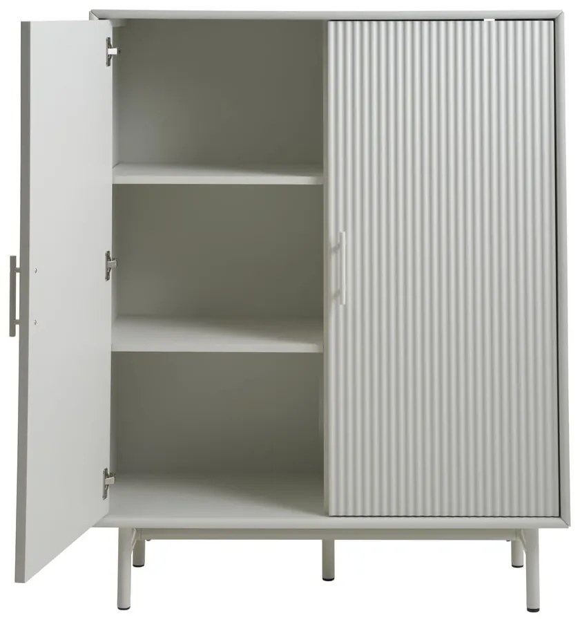 Сиво шкафче 100x125x40 cm Palma – Unique Furniture