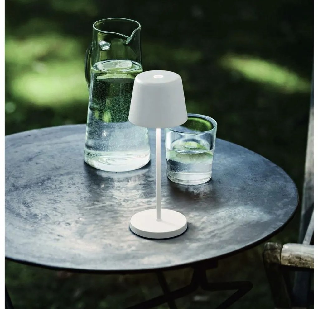 Ideal Lux - LED регулируема настолна лампа CUTE LED/2,5W/3,7V IP65 бяла