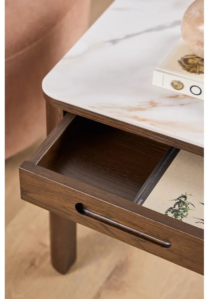 Странична масичка с керамичен плот 45x45 cm Southampton – Actona