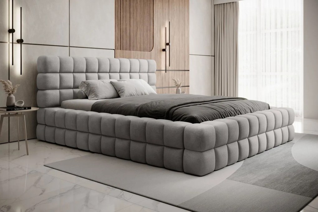 Тапицирано легло Dagmar-Gkri Anoixto-140 x 200