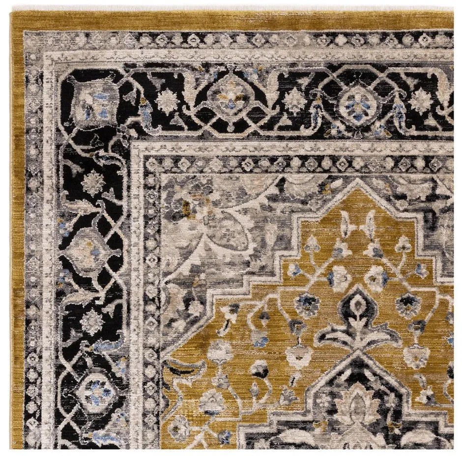 Жълт килим в цвят охра 240x330 cm Sovereign - Asiatic Carpets
