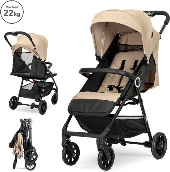 Детска лятна количка NOIR LORELLI - Beige