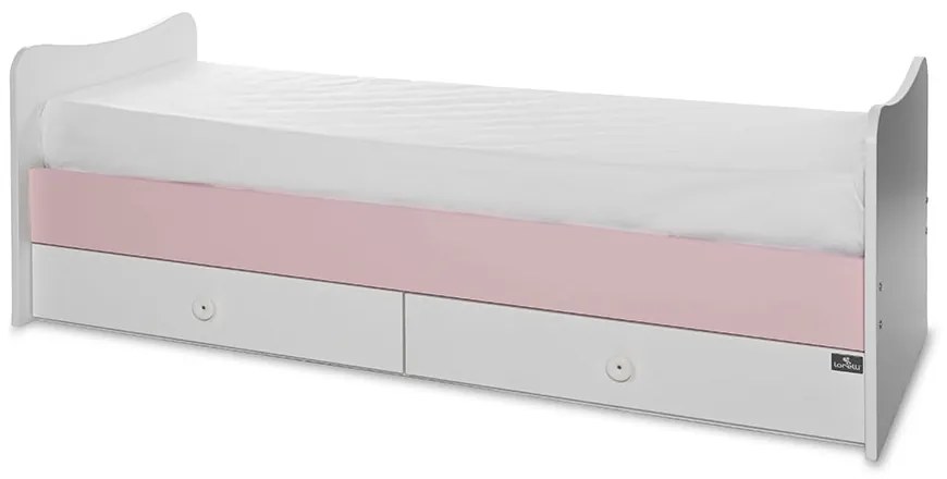 LORELLI Classic Трансформиращо се легло-люлка 70/160 см. MAXI PLUS БЯЛО/ORCHID PINK