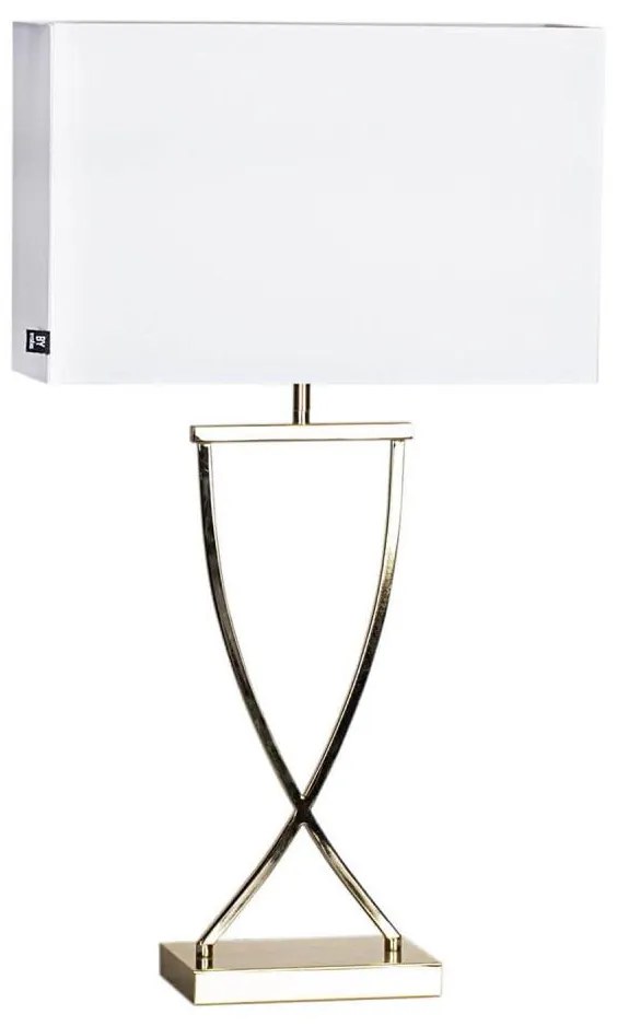 ByRydens 2829620-5000 - Настолна лампа OMEGA 1xE27/5W/230V бяла/месинг