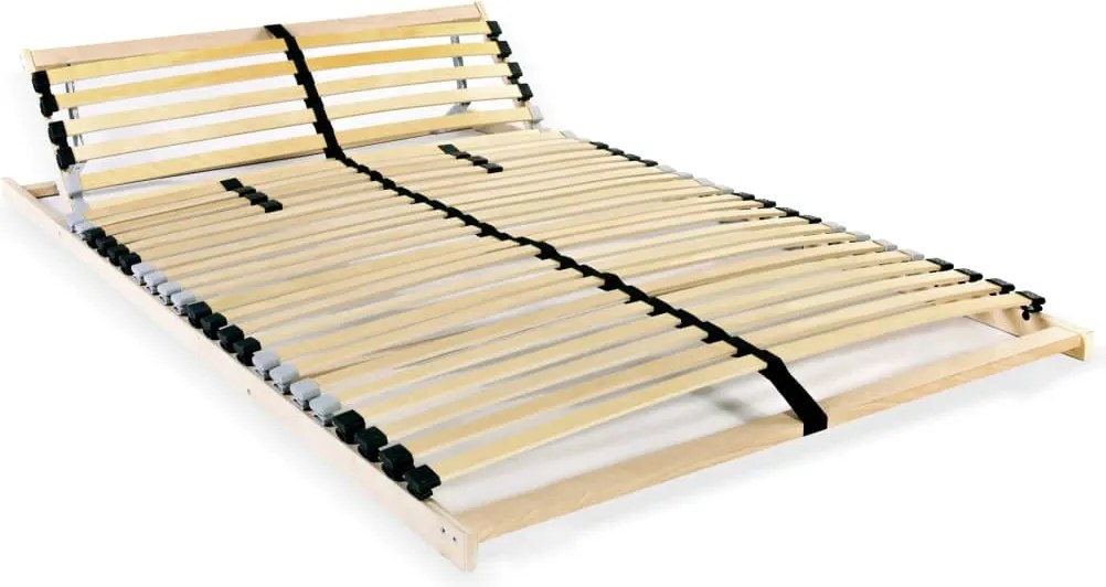 246452 vidaXL Подматрачна рамка с 28 ламела, 7 зони, 100x200 см