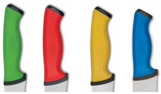 Pirge - Нож за обезкостяване от неръждаема стомана 16,5см жълт-DUO-(34109)