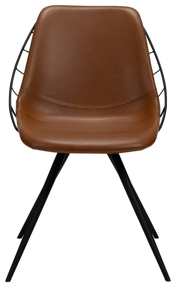 Стол за хранене от кафява изкуствена кожа Sway - DAN-FORM Denmark