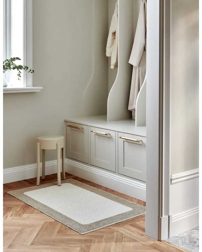 Бежов и кремав килим за открито и закрито 70x120 cm Ilda Beige – Pappelina