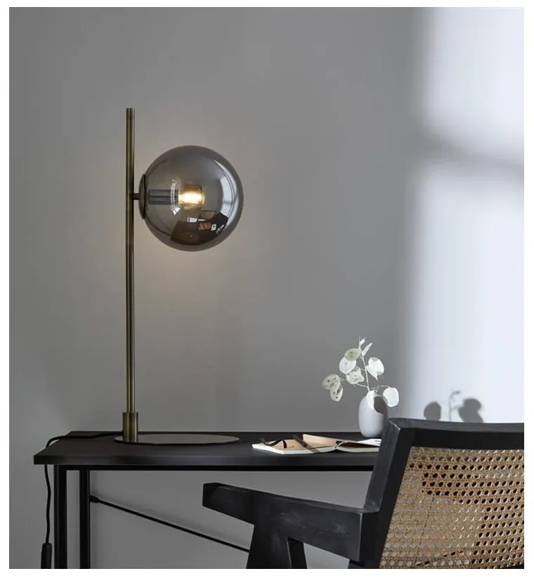 Черна настолна лампа , височина 62,5 cm Dione - Markslöjd