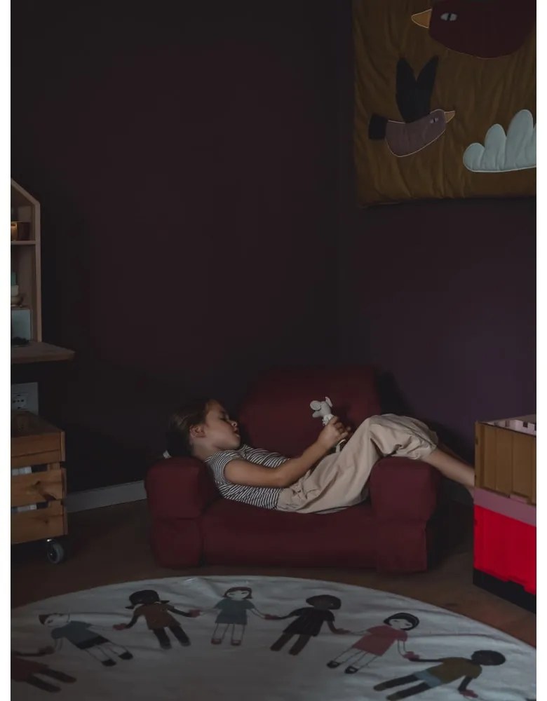 Жълт детски фотьойл Mini Hippo - Karup Design