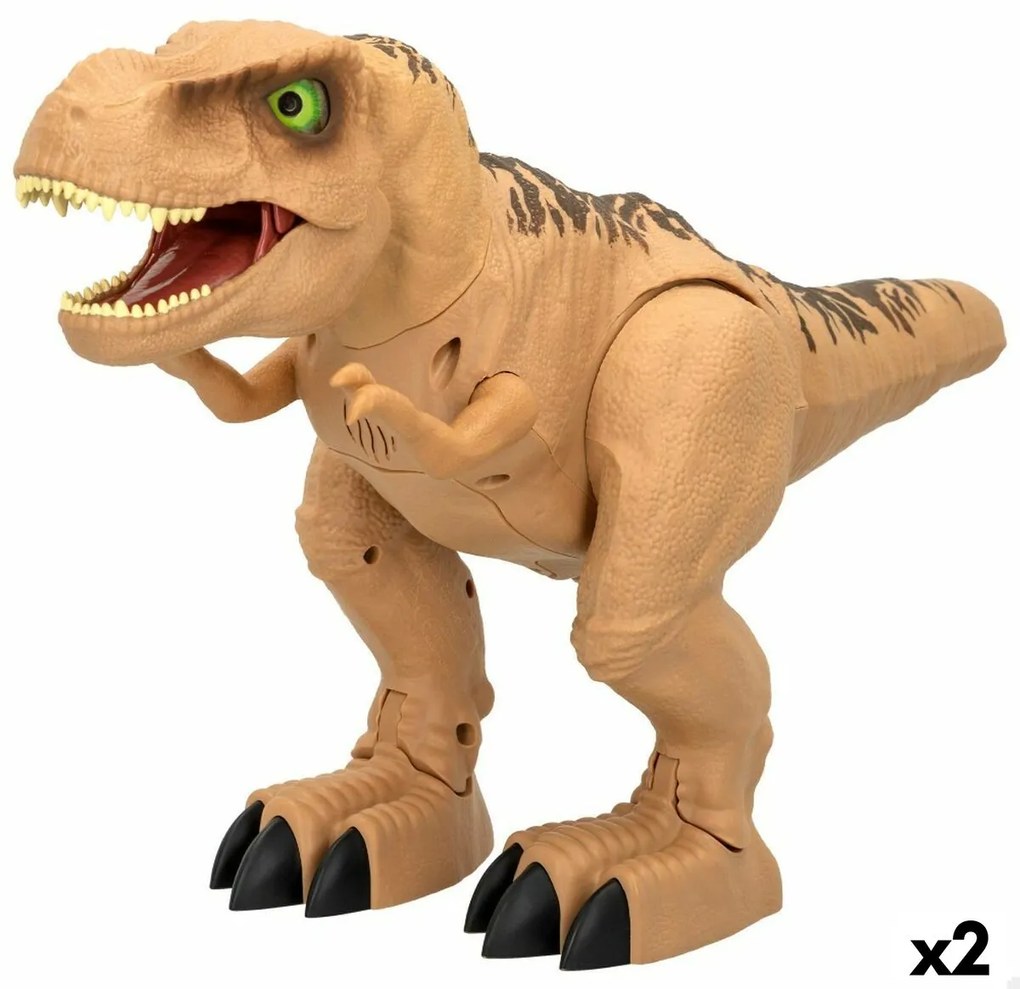 Фигурки Funville T-Rex 45 x 28 x 15 cm Пластмаса (2 броя)