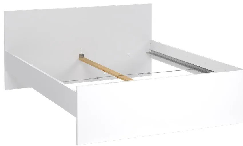 Бяло двойно легло 160x200 cm Naia – Tvilum