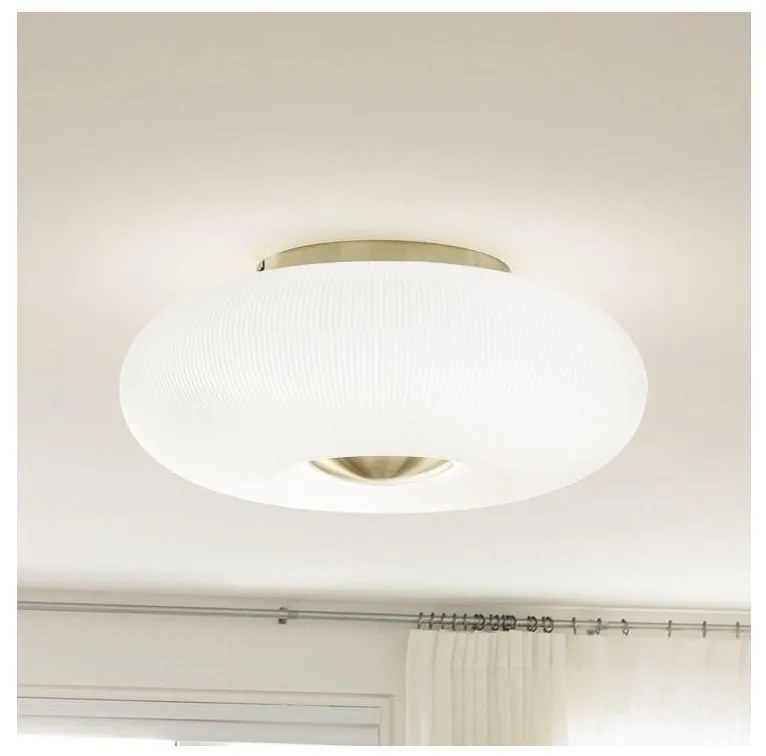 Ideal Lux - LED Плафониера ARIZONA 5xGX53/9W/230V Ø 50 см бял