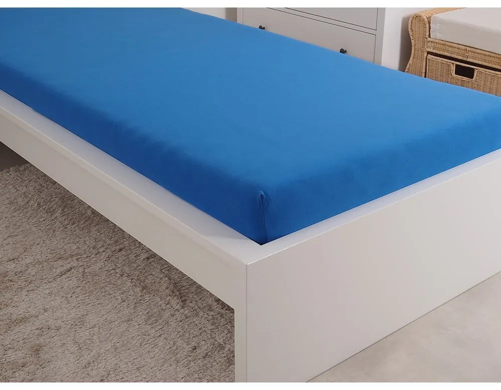 Тъмносин чаршаф 160x200 cm - B.E.S.