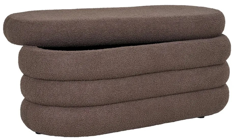 Кафява пейка от букле Dartford – House Nordic