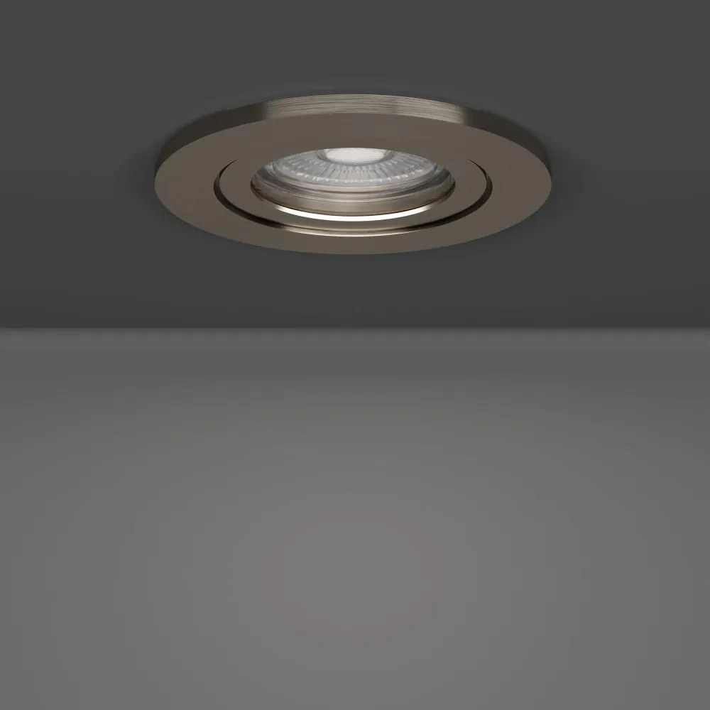 Eglo 902267 - Вградено LED точково осветително тяло BARRANCO LED/4,8W/230V, матов хром