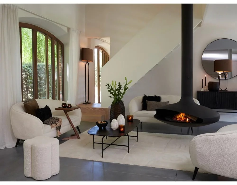 Стенно огледало ø 116 cm Espejo - Light & Living