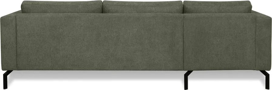 Тъмнозелен ъглов диван (ляв ъгъл) Gomero – Scandic