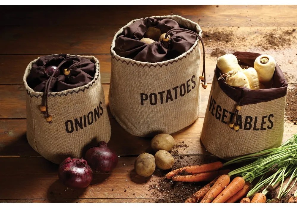 Текстилна кутия за лук и чесън – Kitchen Craft