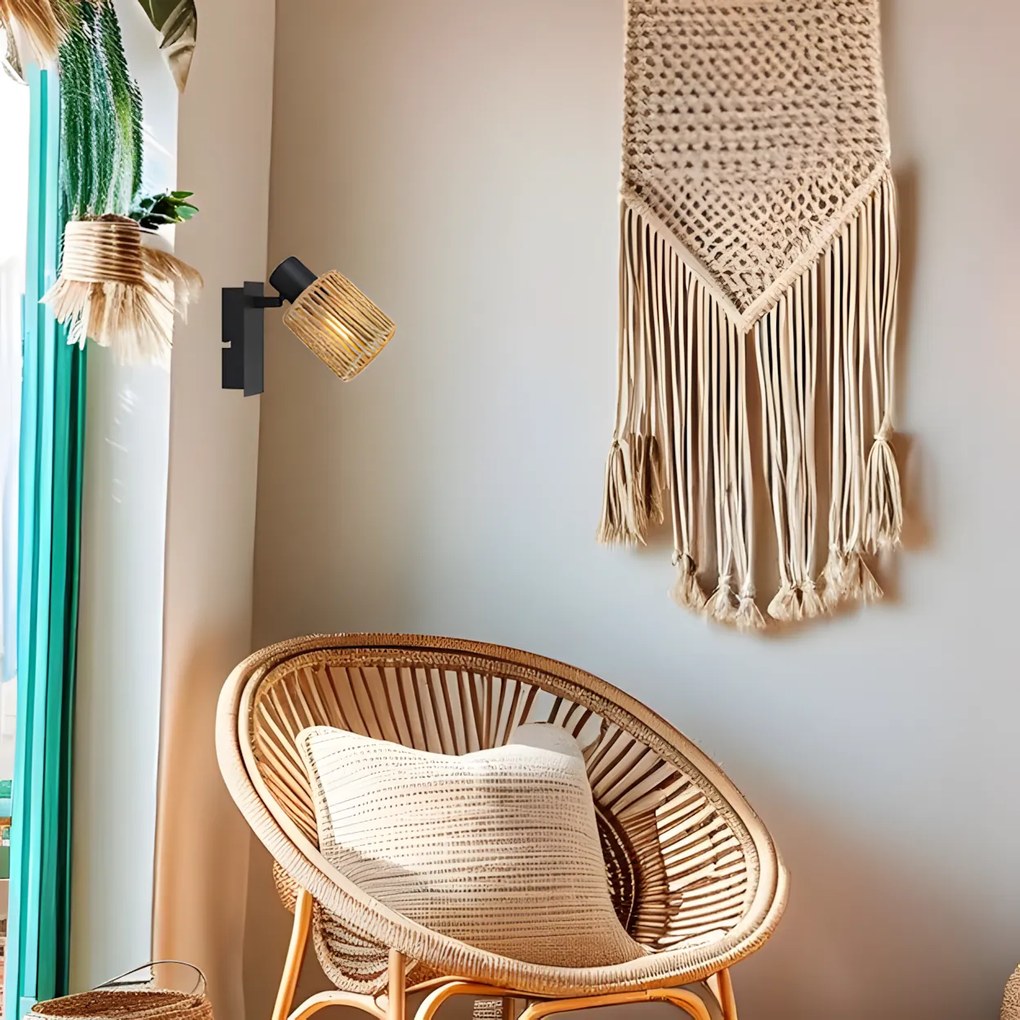 Аплик APP1823-1W NATURE BLACK