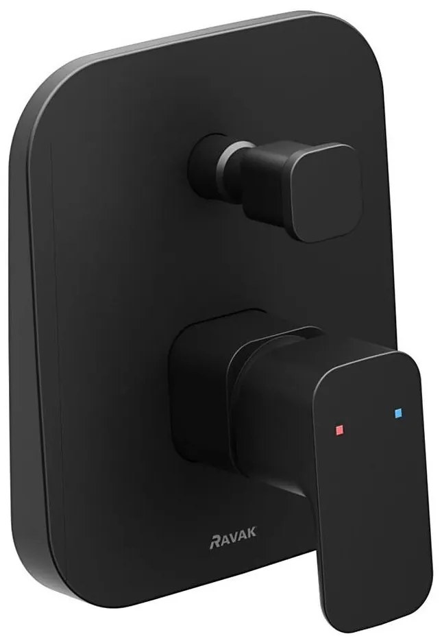 Ravak X070158 - Душ смесител за вграден монтаж FREE, черен
