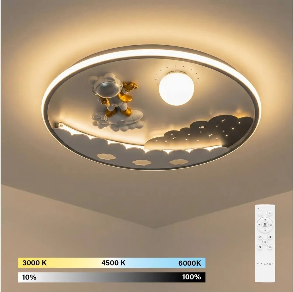 Brilagi - LED димируемо детско таванно осветително тяло ASTRO LED/68W/230V 3000-6000K +ДУ