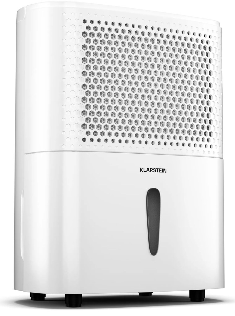Klarstein Изсушител DryFy 10L, 10 л/ден, 12 м², 80 м³/ч, таймер, резервоар за вода, мобилен
