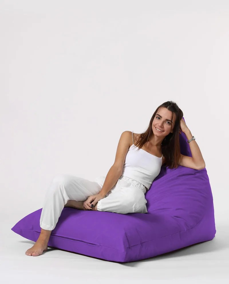 Градински пуф Pyramid Big Bed Pouf, цвят Лилав