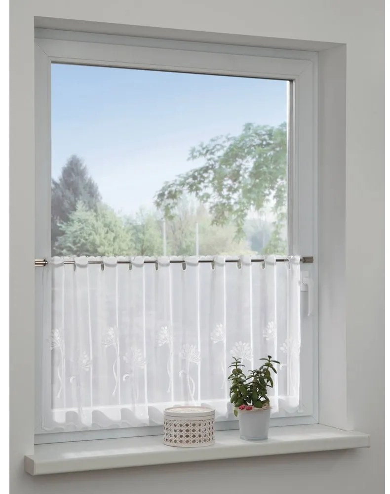 Бяла завеса от воал 140x48 cm Dandelion – Sehlbach