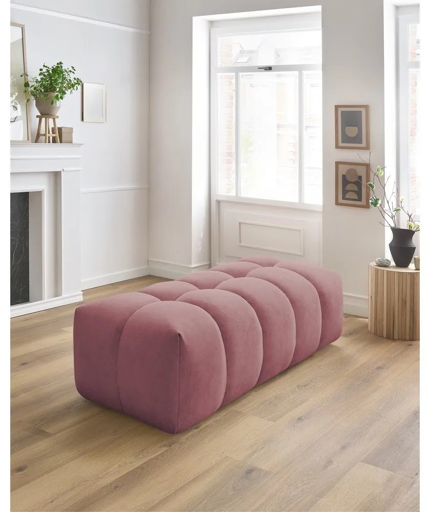 Розова табуретка за крака Mont-Blanc - Bobochic Paris