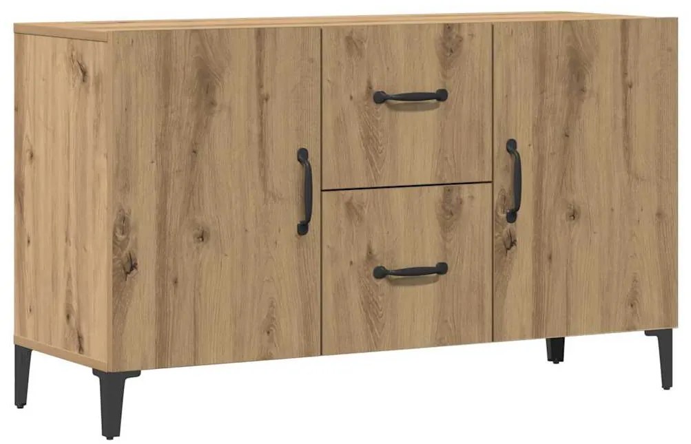 856905 vidaXL Сайдборд, дъб артизан, 100x36x60 см, инженерно дърво