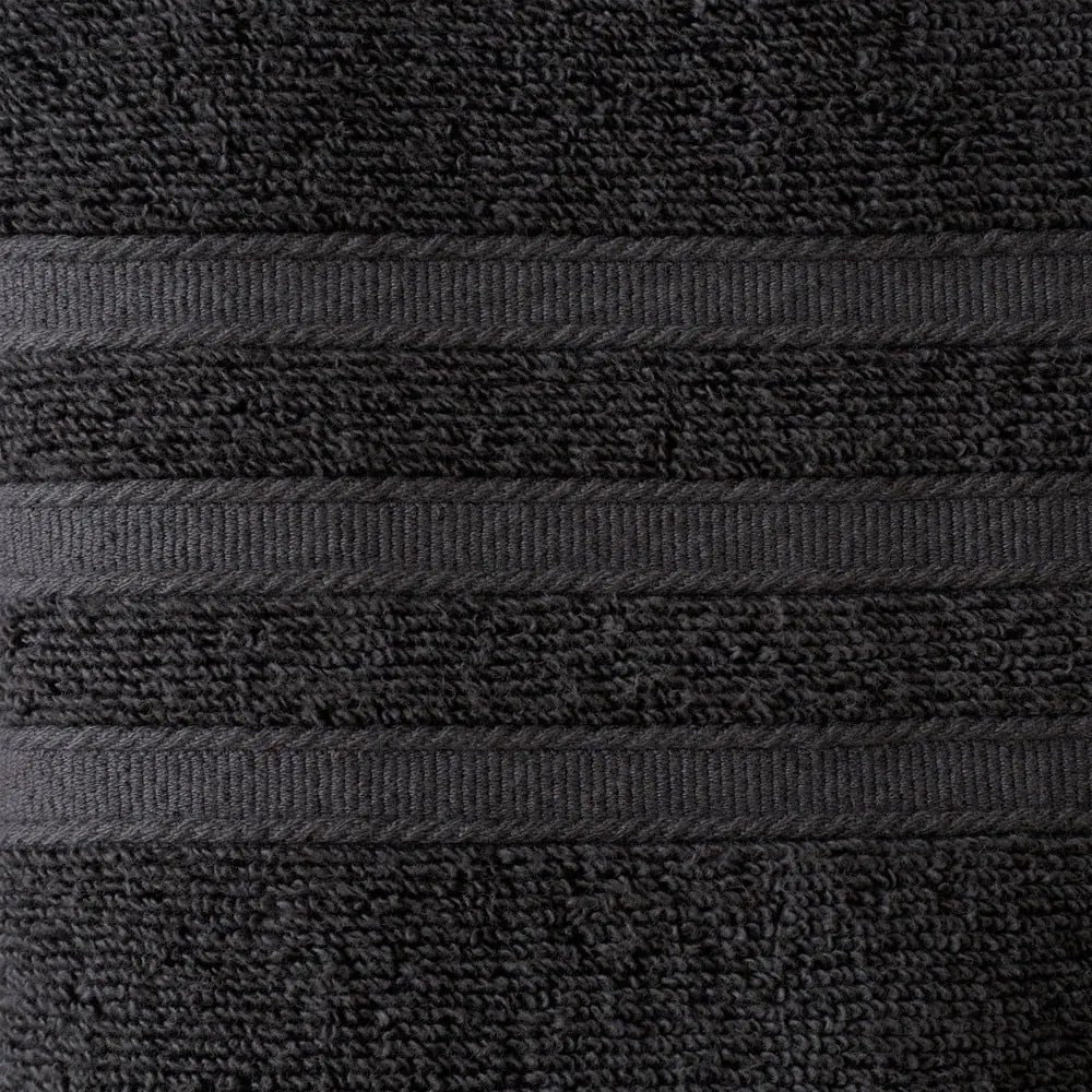 Тъмносива памучна кърпа от тери 50x85 cm Zero Twist – Catherine Lansfield